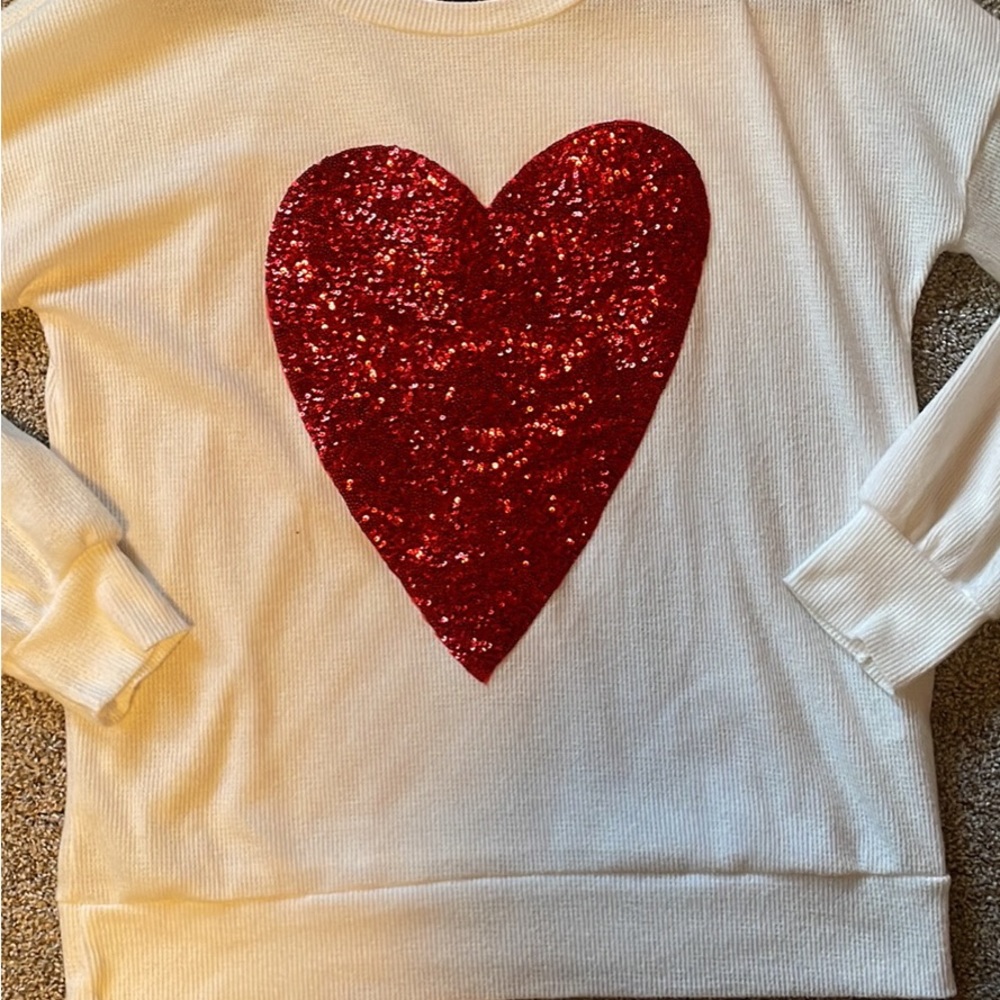 Heart sweater